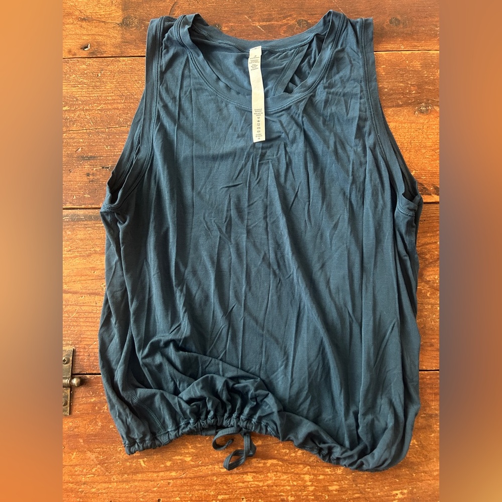 lululemon athletica blue Gathered-Hem Tank